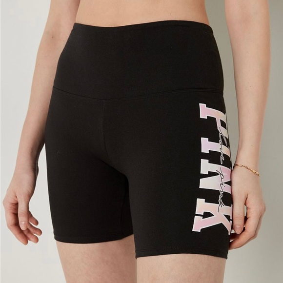 Victoria's Secret PINK 6” Cotton High Waist Biker Shorts, Extra Extra Large - Picture 6 of 13